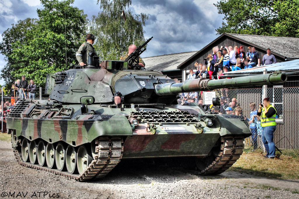 Leopard 1A5 Stahl auf der Heide