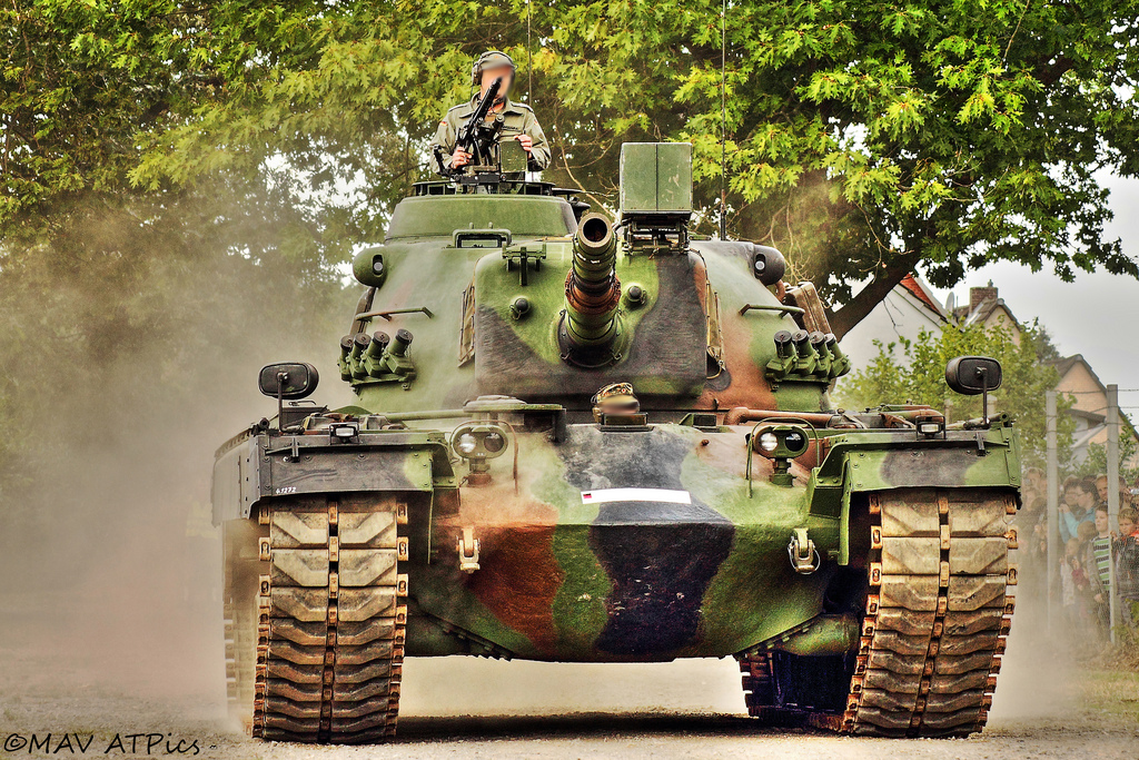 M48 Stahl auf der Heide