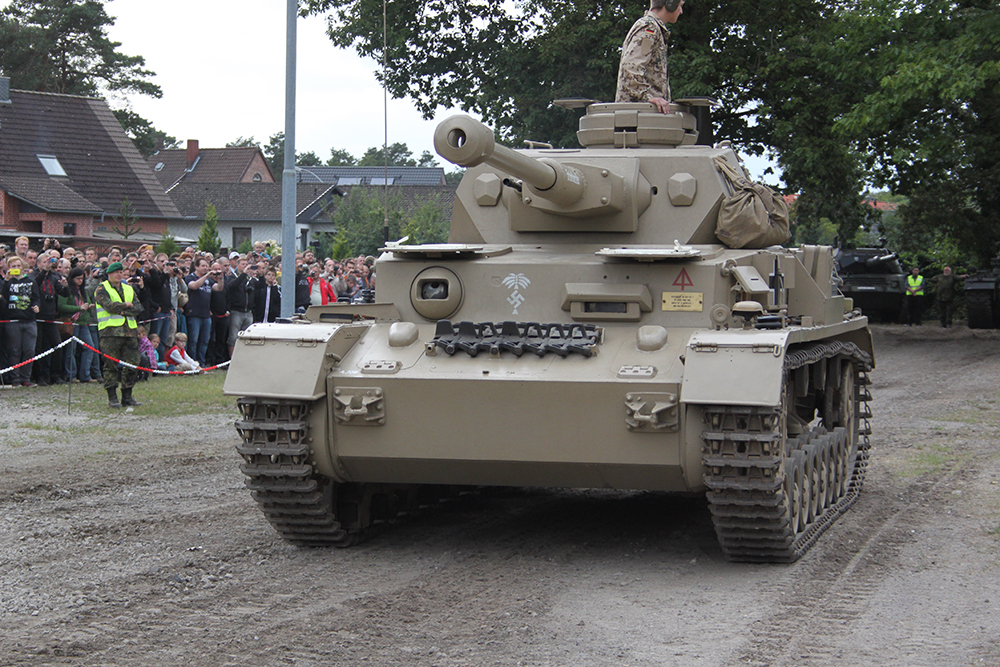 Panzerkampfwagen III Stahl auf der Heide