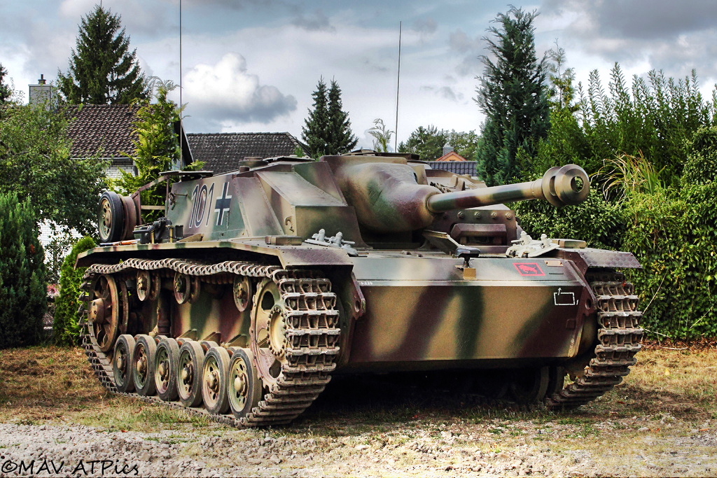 Stug III Stahl auf Heide